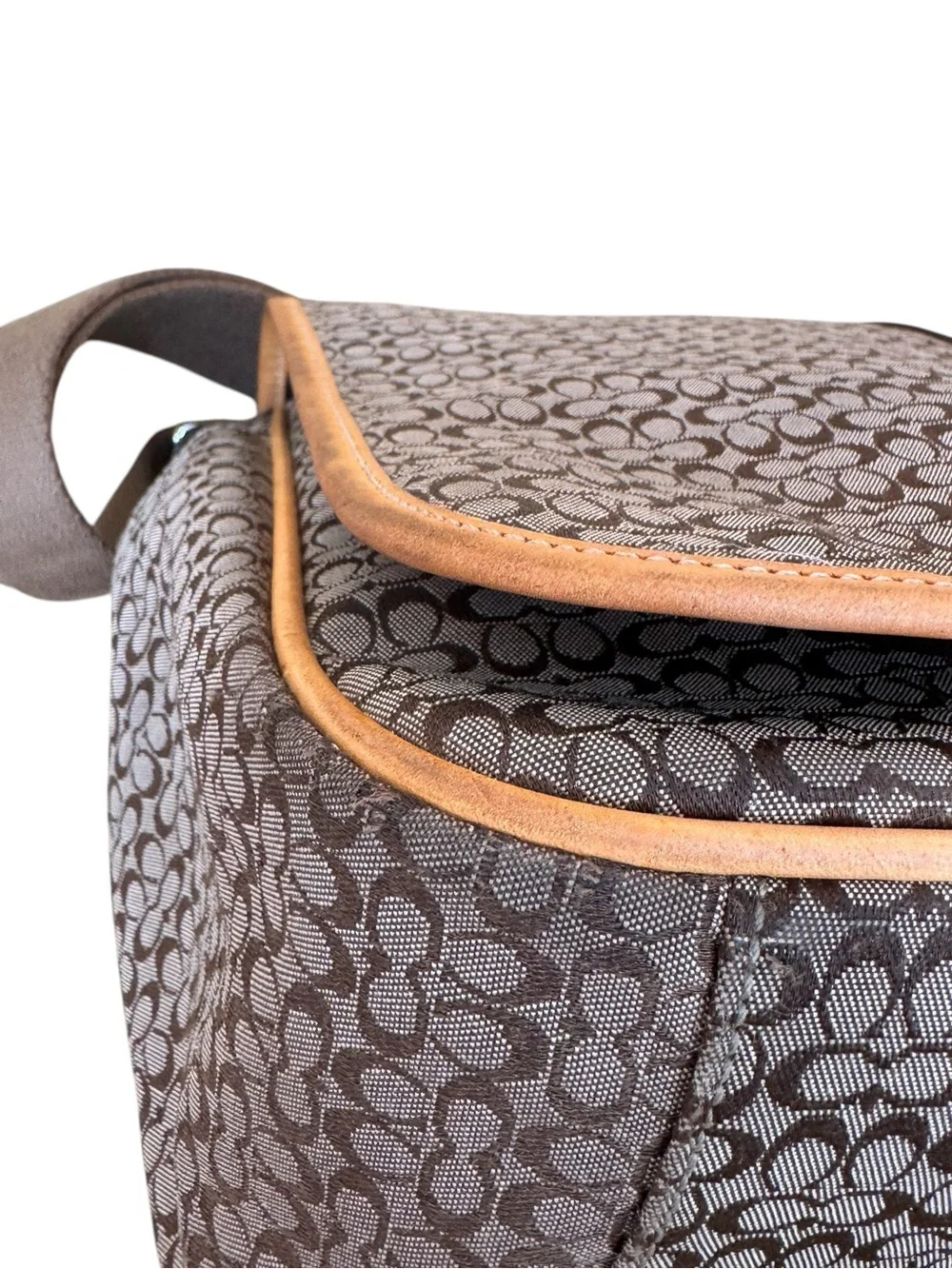 Coach Signature Hudson Commuter Messenger Bag 2007